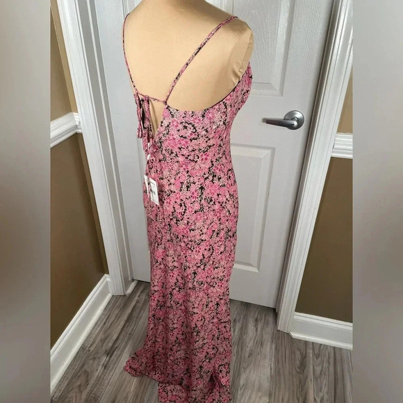 NWT Free People Bon Voyage Midi Dress in Black Combo Small - Picture 16 of 16